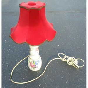 1904 Antique Lorenz Hutschenreuther Porcelain Lamp